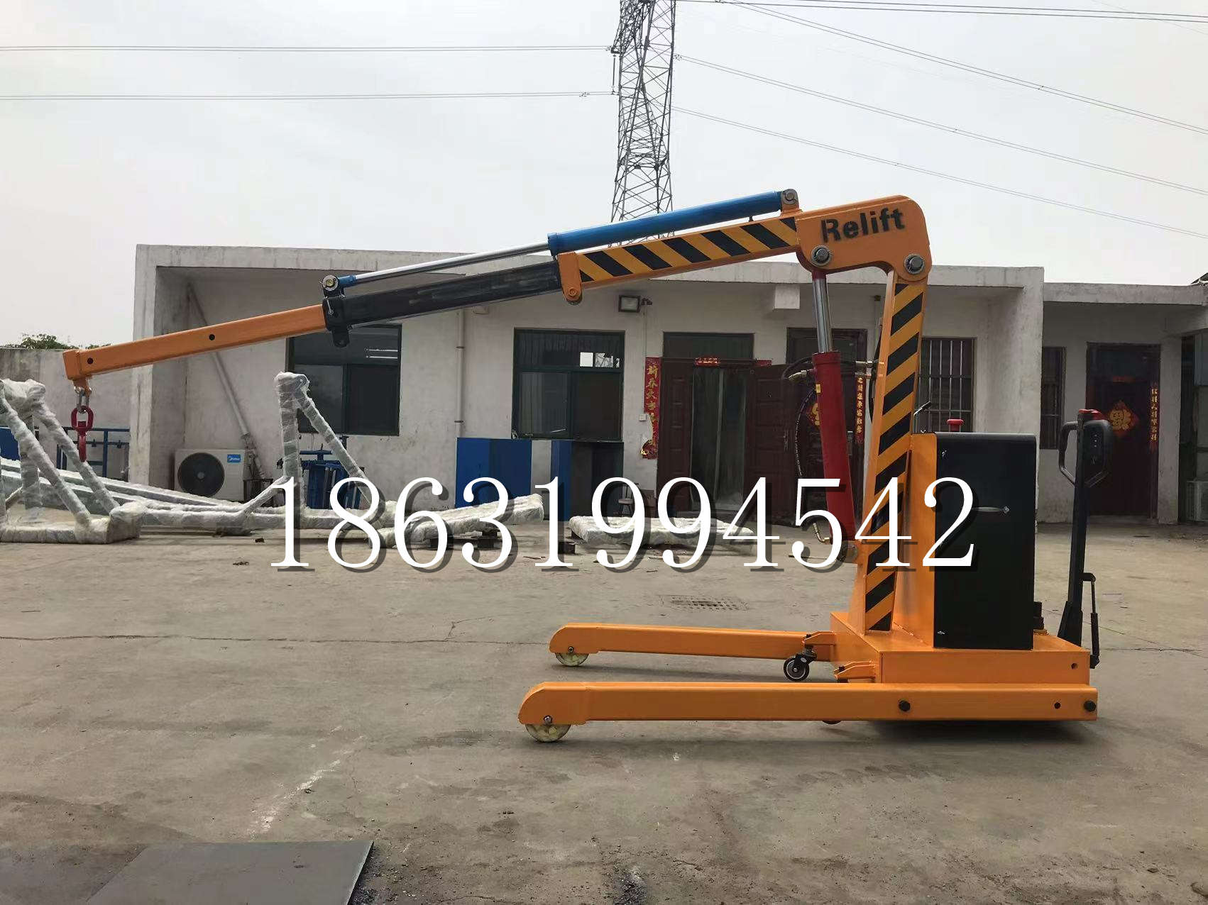 涞水县久征定做3吨三轮随车吊 农用园林绿化移树吊 平板工程用小吊机